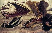 Filippo Napoletano Naval Battle USA oil painting artist